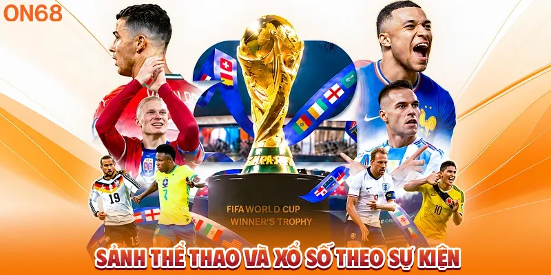 Sảnh thể thao và xổ số theo sự kiện. 